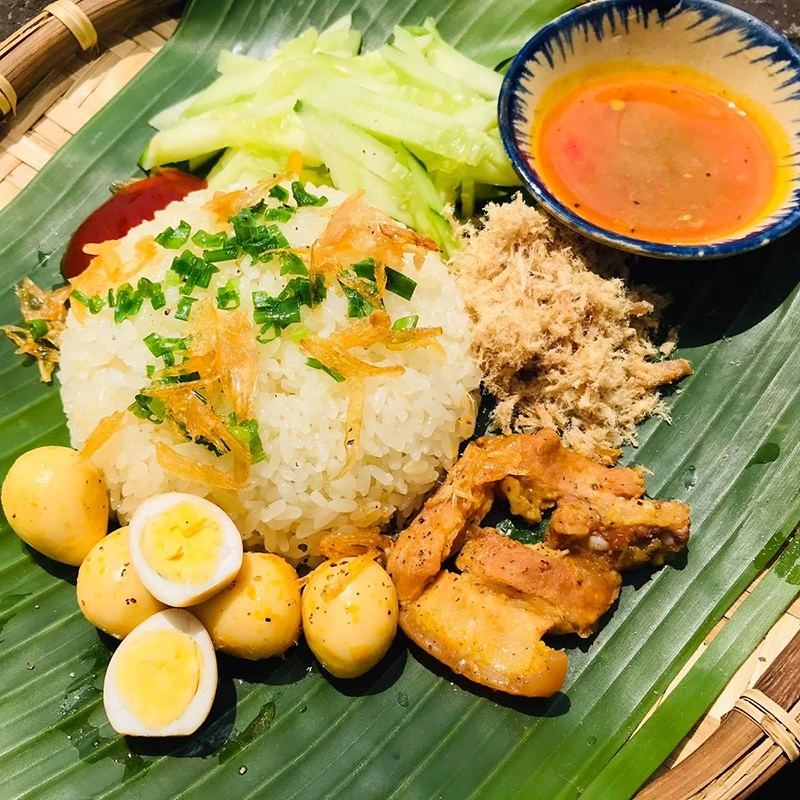 Bước 3 Thành phẩm Xôi nếp