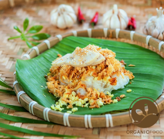 xôi bắp chả